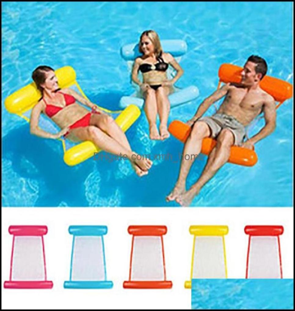 

Air Inflation Toy Equipment Sports Outdoorssummer Inflatable Row Floating Bed Float Mattresses Beach Foldable Swimming Pool Frui5313799