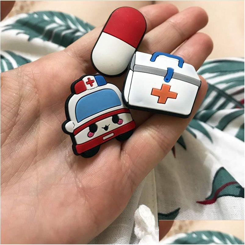 

Charms Manufacture Wholesale Pvc Nursing Jibbitz For Clog Shoes Footwear Accessories Drop Delivery Otixv