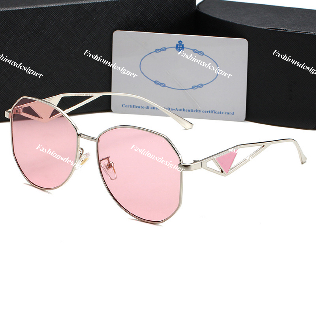 Sunglasses designer hexagonal sunglasses shades lunettes Classic Retro Sunglasses Luxury Eyewear Metal Frame Sun Glasses Woman fashion high quali-image-864146203