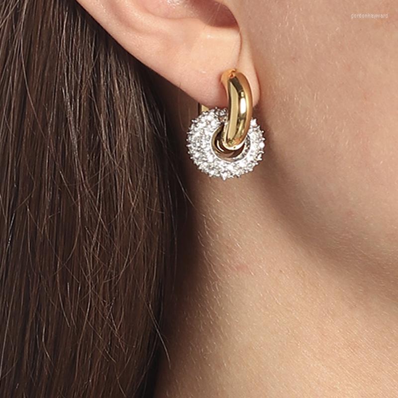 

Dangle Earrings Heart Zircon Pendantwomen's Jewelry Original And Funny EarringsEarrings Ladies Noble Exquisite