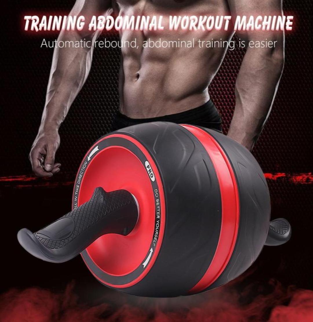 

Ab Power Wheel Roller Crossfit Home Gym Abdominal Exercise Workout Equipment for Body Building Fitness Muscle Trainer3008629, Red