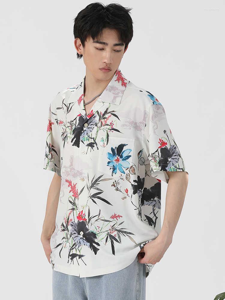 

Men' Casual Shirts E04160 Fashion Men' 2023 Runway Luxury European Design Party Style Clothing, Picture shown