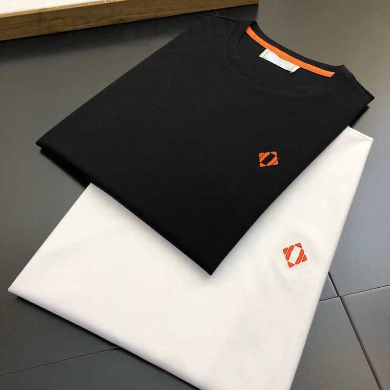 

Men's T-Shirts luxuriousH embroidery t shirt men women sweatshirt hms designer tshirt crew neck short sleeve Tshirt casual tee shirts 79OP, White