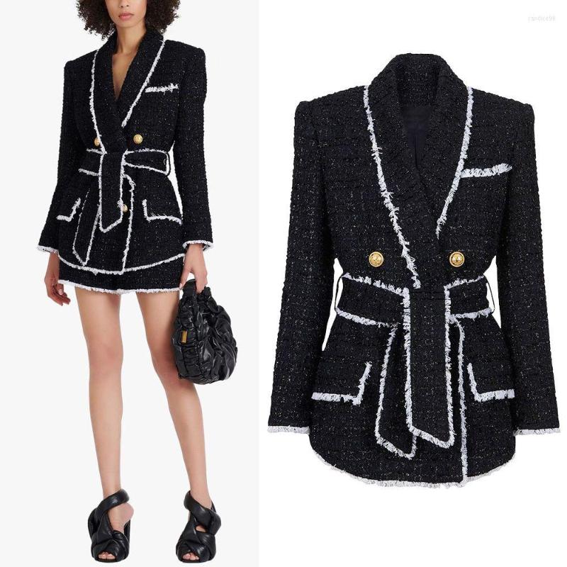 

Women' Tracksuits In The Early Autumn And Winter Of 2023 Fashion Tweed Has A Slim Waist Which Is Two-piece Suit For Commuter Women, Shorts