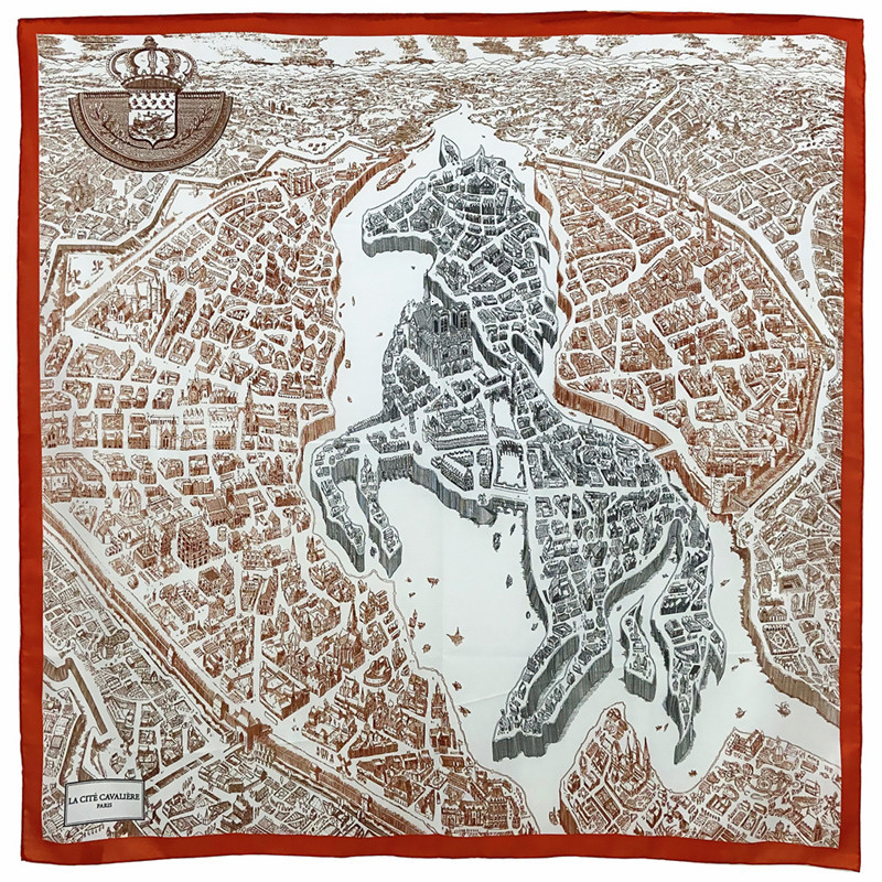 

Sarongs POBING Silk Cashmere Scarf Women Manual Hand Rolled Shawls Stole Square Scarves Wraps Bandana Luxury Hijab Female Foulards 135CM 230509