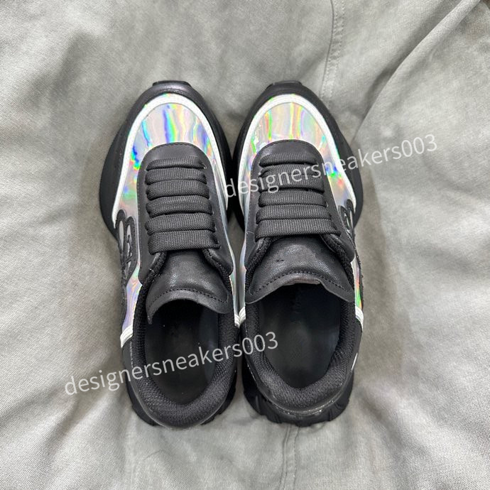 

top new Sneakers Designer Casual Shoes Classic Do-old Dirty Shoe Mid Double height Bottom Trainers Leather Glitter Golden women Quality2023, 09