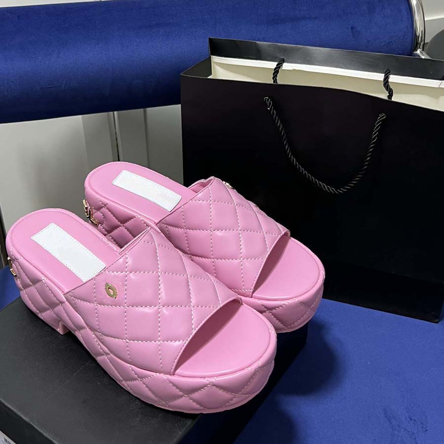 

sandal for woman wedge thick heel sandles sandel slipper platformt sandals women casual shoes summer fashion beach slides slippers, #2