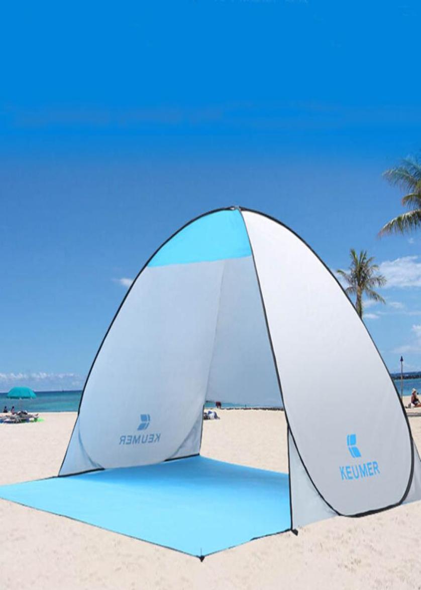 

Whole Automatic Beach Tent UV Protection up Tent Sun Shade Awning with Mat2761108