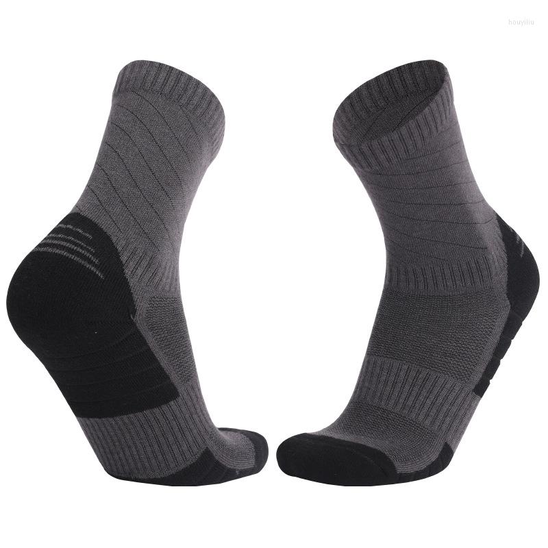 

Sports Socks Merino Wool Thermal Ski For Men Women Winter Warm Outdoor Hiking Thicken EU 35-45, Black