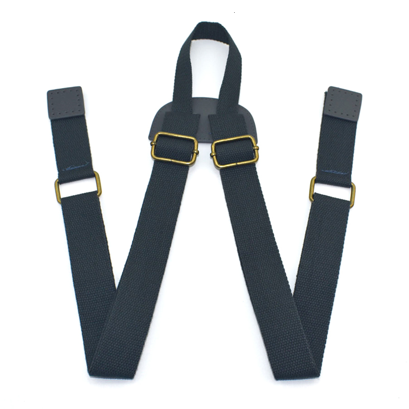 

Bag Parts Accessories Adjustable Backpack Strap Black Durable Canvas Replacement Shoulder Strap Rucksack School Book Bag Leather Belt Accessories 230509