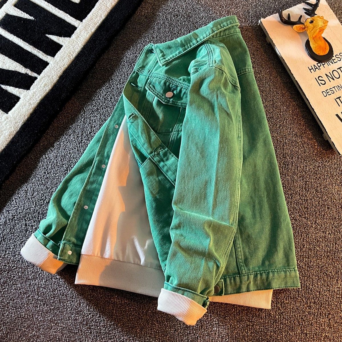 

Men's Jackets HOUZHOU Men's Green Denim Jacket Men Y2K Denim Coats Cardigan Male Harajuku Hip Hop Japanese Streetwear Clothes for Teenagers 230509, Purple