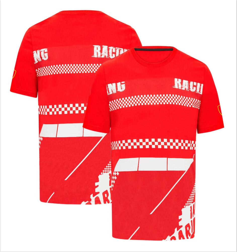

New Formula One Formula One racing team men's short sleeve crewneck T-shirt fans work clothes customized 2023