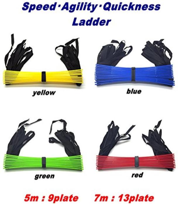 

LumiParty 7m 13pcs Ladder for football soccer training speed Agility Ladder Fitness Feet Training Soccer equipment8751703