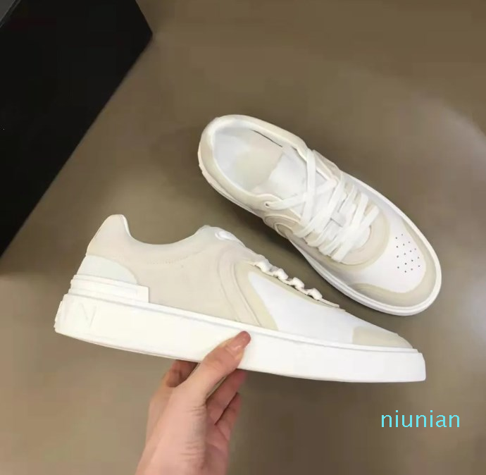 

men shoes bounce sneaker Antiskid Light sole flat platform casual mesh Shoe canvas suede design Runner trainers