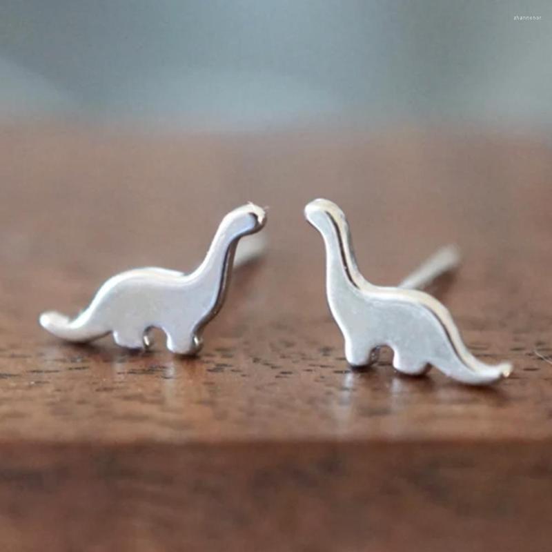 

Stud Earrings Small Siver Plated Cute Animal 925 Silver Needle Ear Studs Women Jewelry Girls Kid Birthday Gift