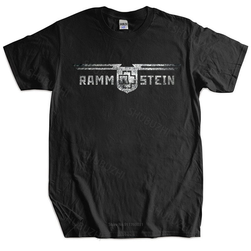 

Men's T-Shirts Men Cotton T Shirt Summer Tops RAMSTEIN Germany Metal Band T-Shirt Bigger Size Homme Black T-shirt drop 230509, Armygreen