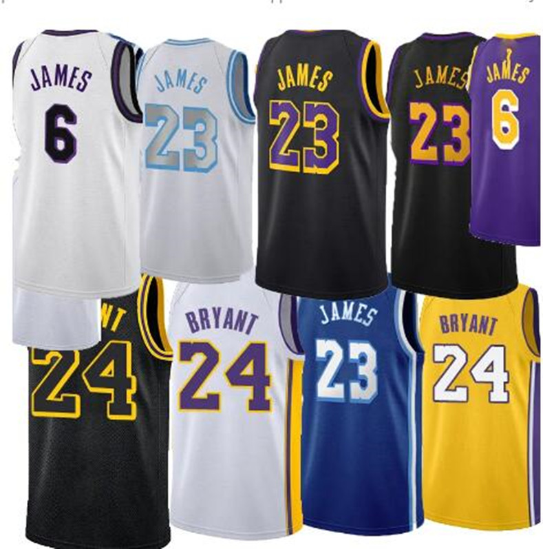 

2023 New Los Basketball Jersey Angeles -XXL Lakers LeBron 23 6 James Russell 0 Westbrook Carmelo 7 Anthony Anthony 3 Davis, 16