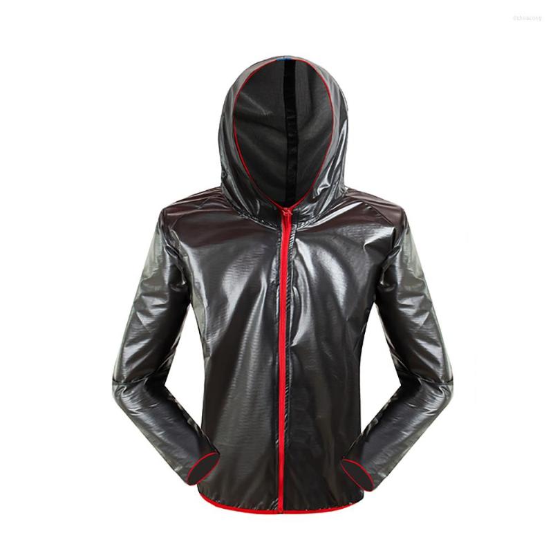 

Racing Jackets Cycling Raincoat Outdoor Sports Waterproof Rain Outwear Bike Running Bicycle Rainwear Light Dark Grey Hiking Equipment