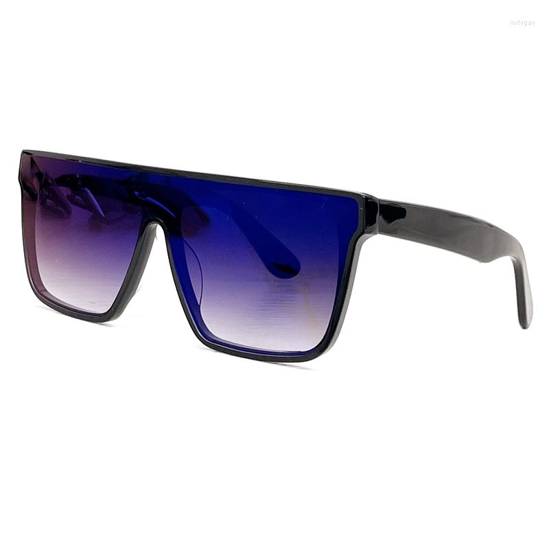 

Sunglasses Oversize Luxury Gradient Square Sun Glasses Sand Beach UV400 Sunscreen Shade With Box