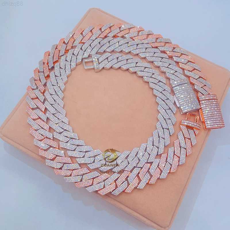 

Hip Hop Iced Out Pass Diamond Tester 20mm Thick Heavy Solid Vvs Moissanite Miami Cuban