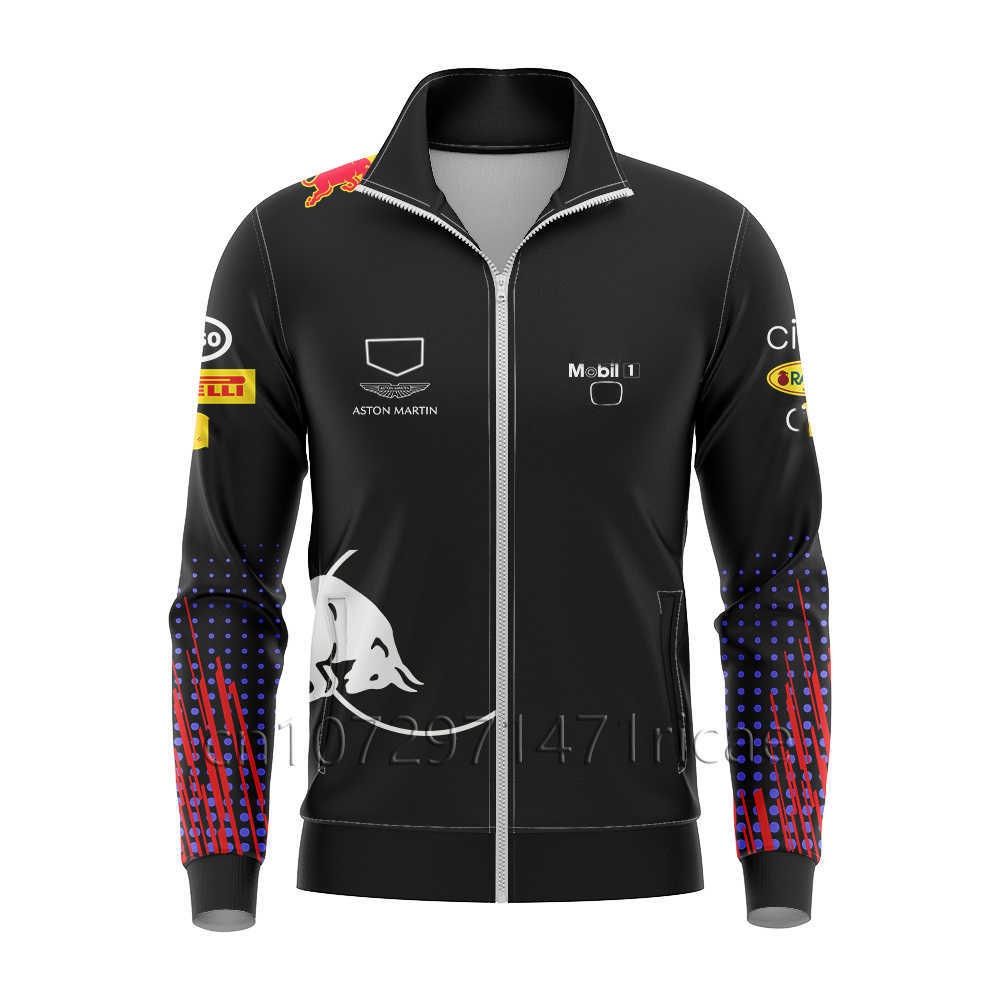 

2023 Fashion F1 Men' Hoodie Jackets Sweatshirt Formula One Team Extreme Sports Racing 3d Red Printing Children' Road Racing with Casual European Size, Black