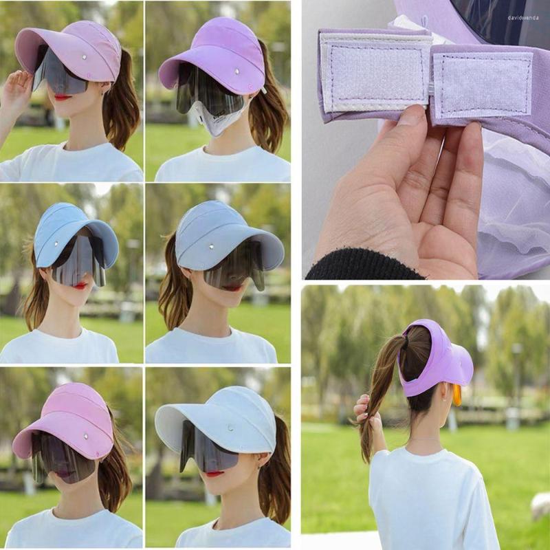 

Wide Brim Hats Women Sunscreen Outdoor Retractable Female Summer Hat Sports Cap Sun Anti-UV Beach Fishing Caps, Grey