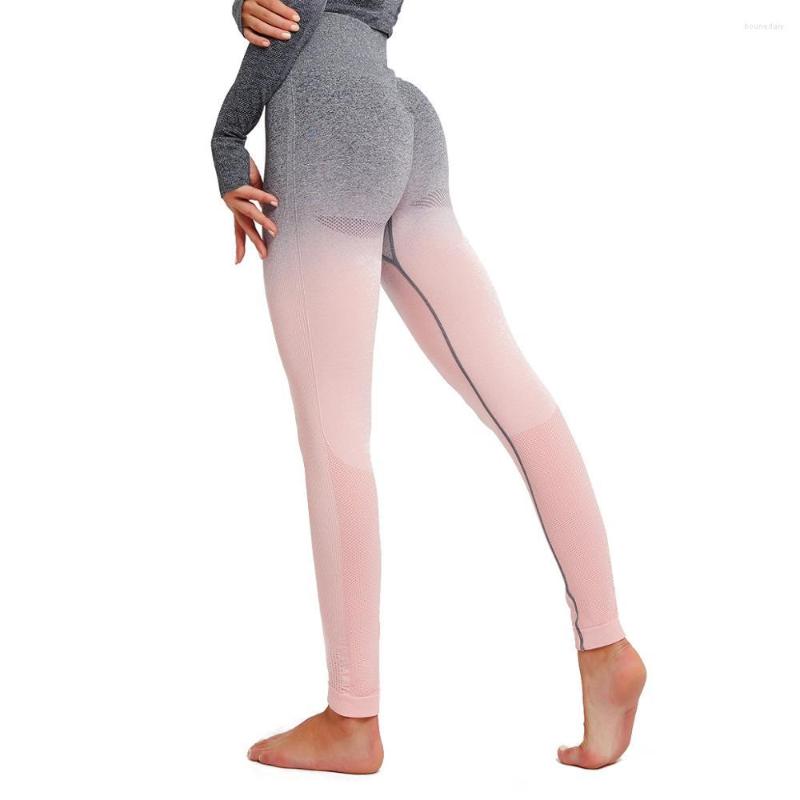 

Active Pants Women Fitness Sport Leggings High Waist Seamless Workout Running Elasticity Yoga Stretch Gym Leggins, Rose red