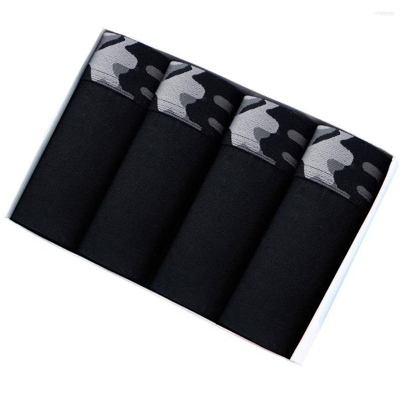 

Underpants 4pcs Set Underwear Man Superior Quality Cotton Shorts Ventilation Sexy Homme Boxers For Fashion Men' Panties, B6 4pcs -9