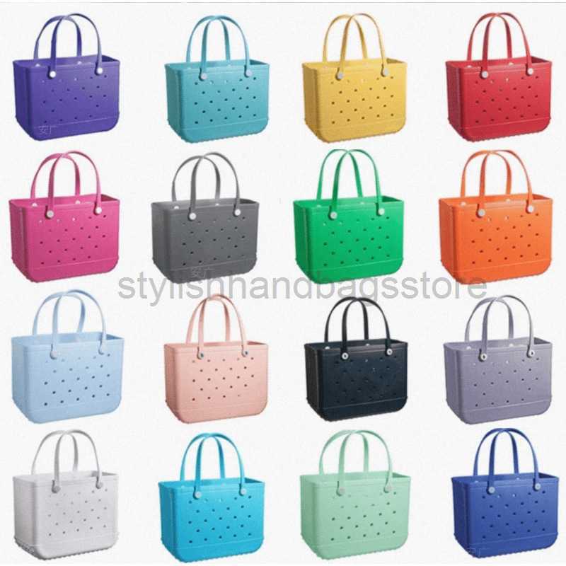 

EVA Beach Bags Waterproof Rubber Bag Extra Large Outdoor Fashion Totebag Sandproof Handbag Soft Silicone Travel Storage Bag stylishhandbagsstore, Rose cow