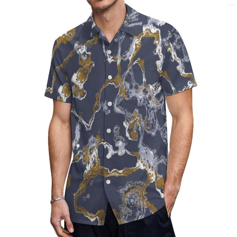 

Men' Casual Shirts T-shirt Gifts For Men Unique Short SleeveTurn Down Collar Printed Summer Daily Fashion Stylish Seaside Street Graphic, Style