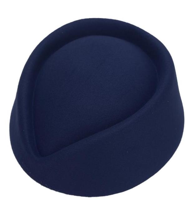 

Berets Setewardess Hat Imitation Wool Felt Stewardess Air Hostesses Pillbox Ladies Flight Attendant Cosplay Beret CapBerets6130665, Black