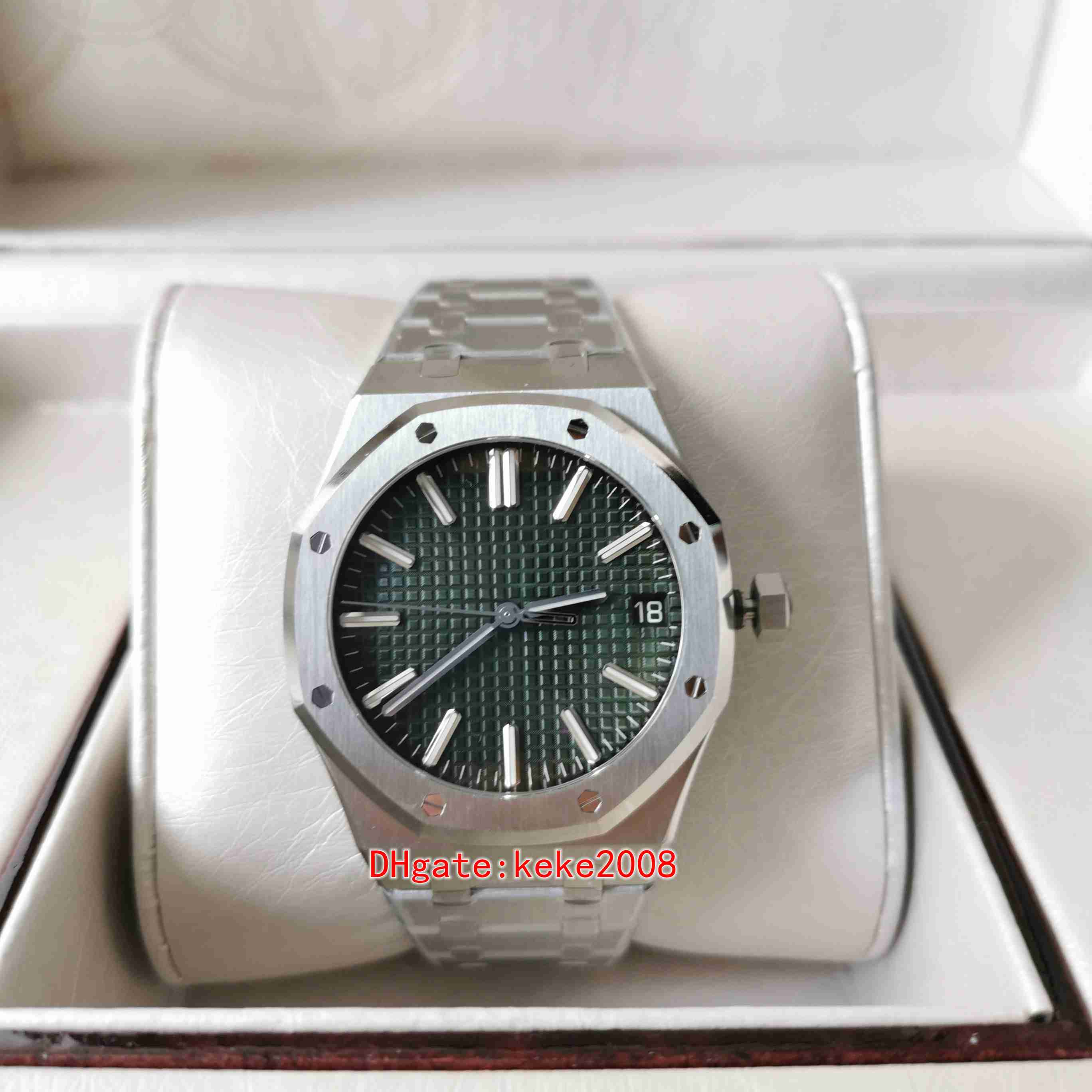 

ZF Perfect men watch 15510 15510ST 50th Anniversary 41mm green Stainless 904L 4302 Movement transparent Automatic mechanical mens watches wristwatches, Buy box 1