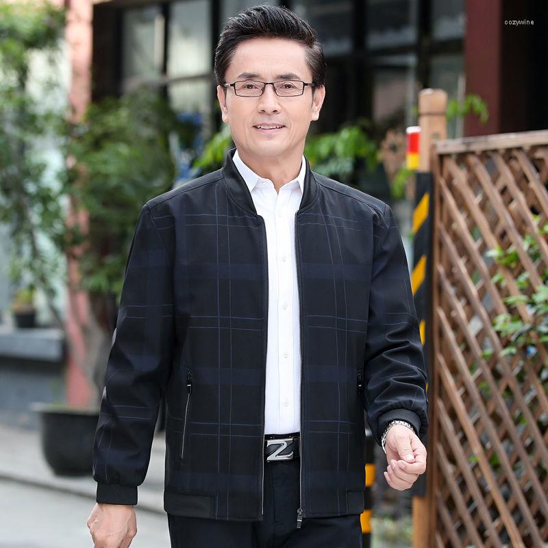 

Men' Jackets 2023 Men Jacket Pocket Plaid Long Sleeve Korean Style Slim Outwear Spring Autumn Coat Male Zipper Clothing Streetwear U92, Zanglanse