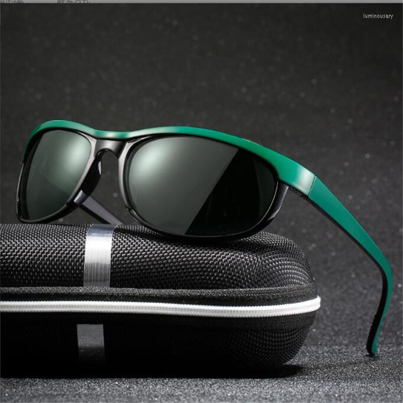 

Sunglasses Polarized For Men Luxury Sports Glasses Riding Goggles Shade Mirror Chameleon