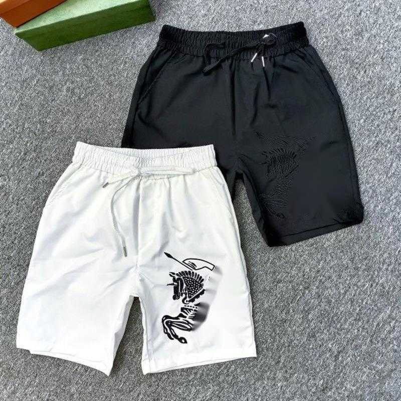 

Summer Beach Pants mens Shorts TB warhorse embroidered sweatpants burb designer pants men shorts quick drying trousers, White