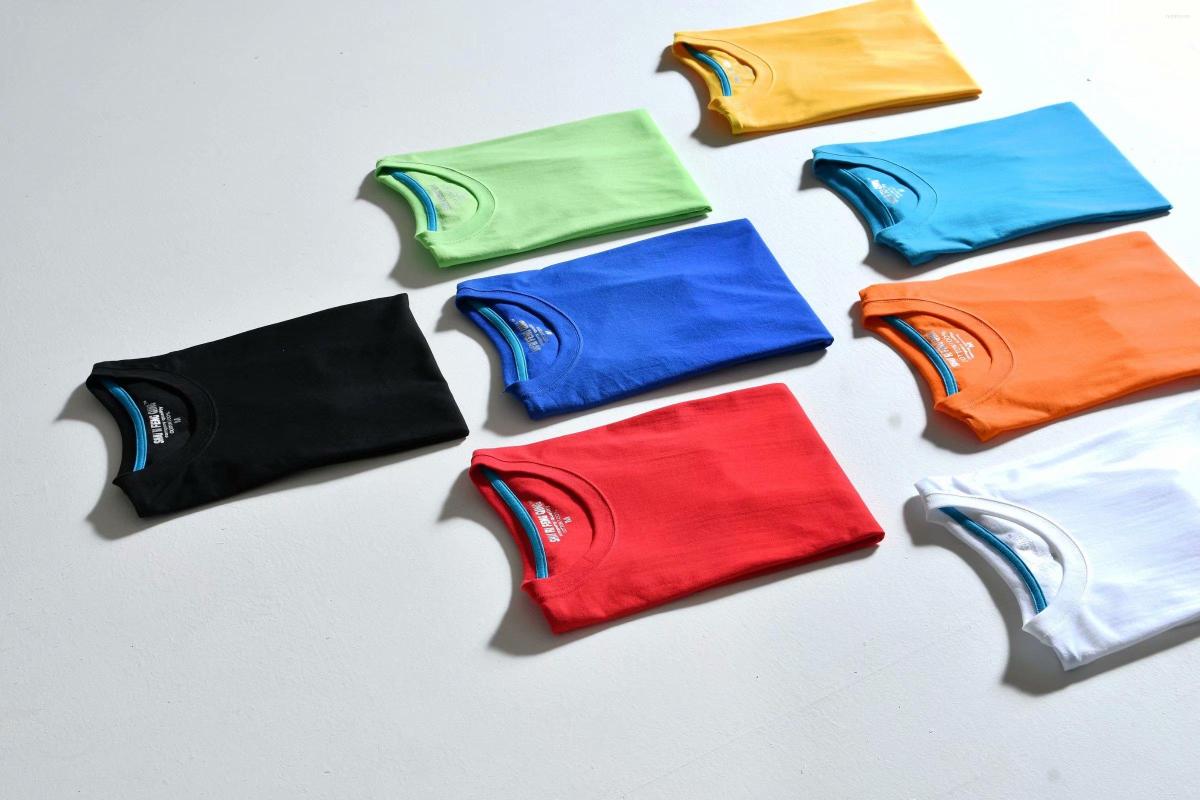 

Men's T Shirts Your OWN Design Brand Logo/Picture Custom Men And Women DIY Cotton Shirt Short Sleeve Casual T-shirt Tops Tee 12color SA-8, White