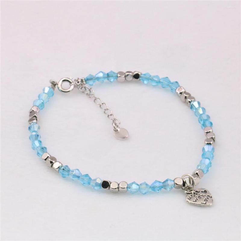 

Strand 10 Style Bohemia Handmade Charms Beaded Bracelet For Women DIY Crystal Beads Fine Bangle Jewelry Gift 7.5inch Y1024