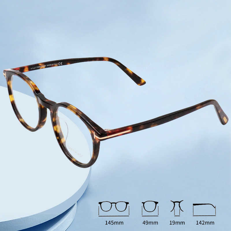 

Liu Wen's Same Round Face Glasses 5524 Plate Simple Women's Fashion Optical Frame