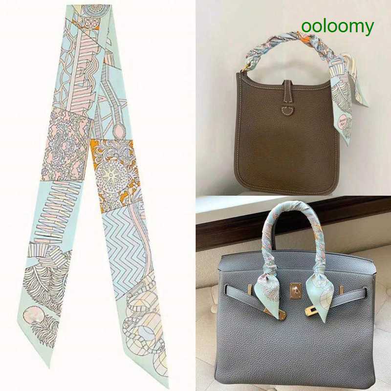 

Hemres Designer Cravat New Real Silk Wrap Handle Scarf Ribbon Decoration High-end Hair Accessories Temperament Ribbon
