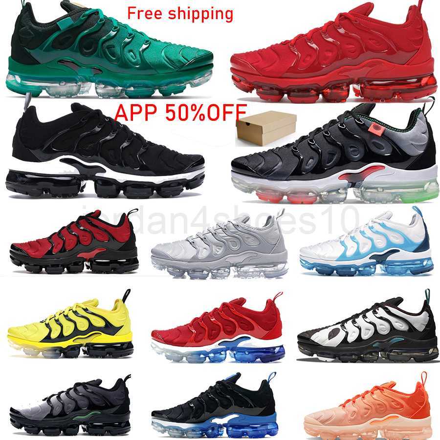 

dhgates vapr max plus mens womens Running shoes plus vapr tn plus 3 white atlanta Triple Black Red Gold Orange Cherry University Blue trail shoes sport shoes Size 13 2.5, Orange gradients