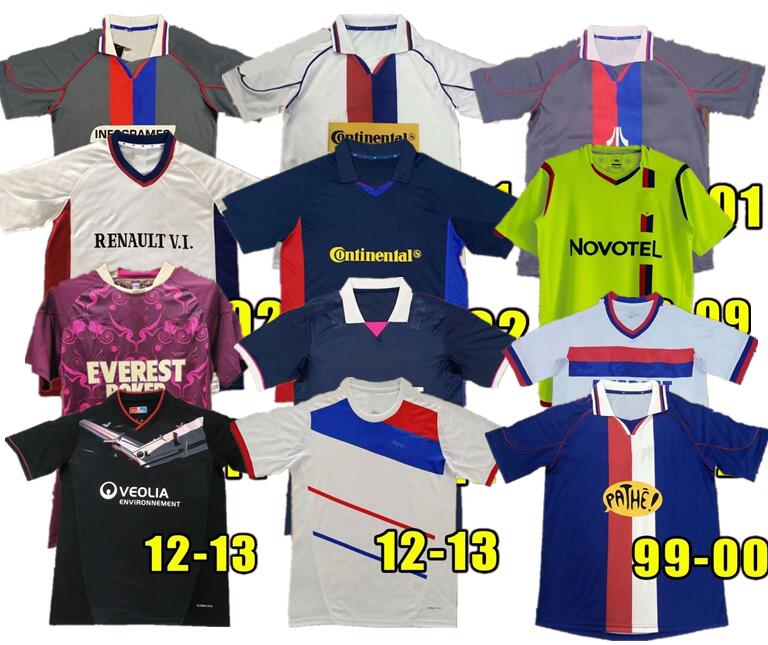 

Lyonnais Lyon retro soccer jerseys Vintage Classic football Shirt 00 01 02 08 09 10 11 12 13 99 2000 2001 GOVOU MEMPHIS PJANIC BENZEMA JUNINHO TOULALAN M.BASTOS BEN ARF