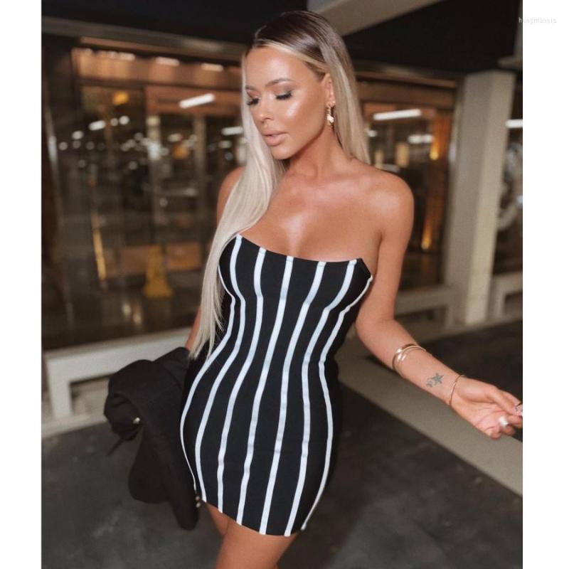 

Casual Dresses Sexy Free Style European Buttocks Lady Short Skirt Bandage Cocktail Party Women Tight, Black