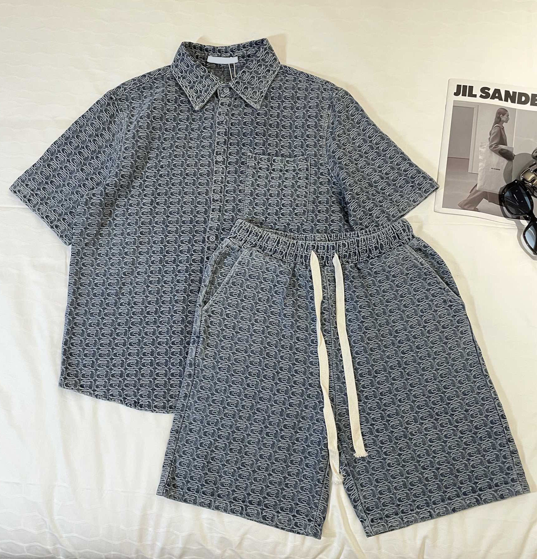 

Men's Plus Tees & Polos Round T-shirt plus size neck embroidered and printed polar style summer wear with street pure cotton 1e4T1d, Blue