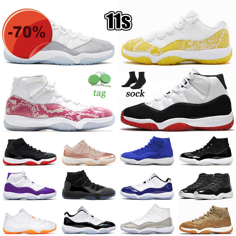 

Sandals With Box Original jumpman 11 basketball shoes 11s new Yellow Snakeskin Cement Grey men women sneakers trainers Pink Snakeskin High White Bred Varsity Red C, A26 36-47 win like 96