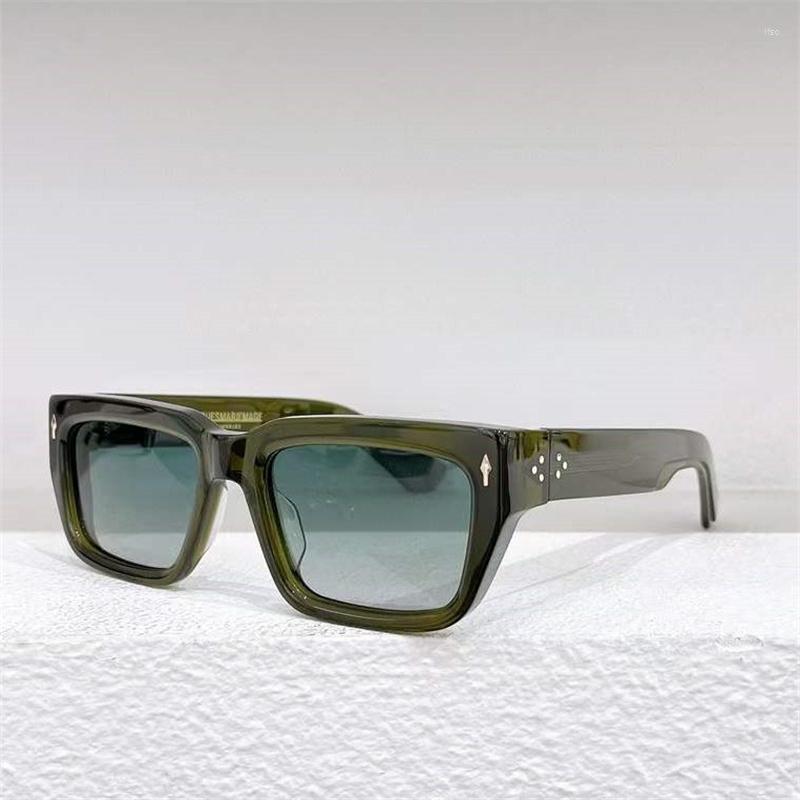 

Sunglasses TOP Quality Jacques Vintage Acetate Eyewear Men Frame FOR Outdoor Activities WALKER Brand Designer Marie Women's Mage