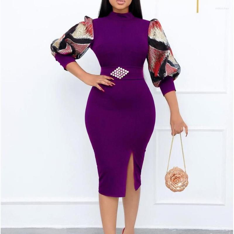 

Ethnic Clothing African Clothes Spring Summer Women Printing Polyester O-neck Knee-length Dress Dresses For S-3XL