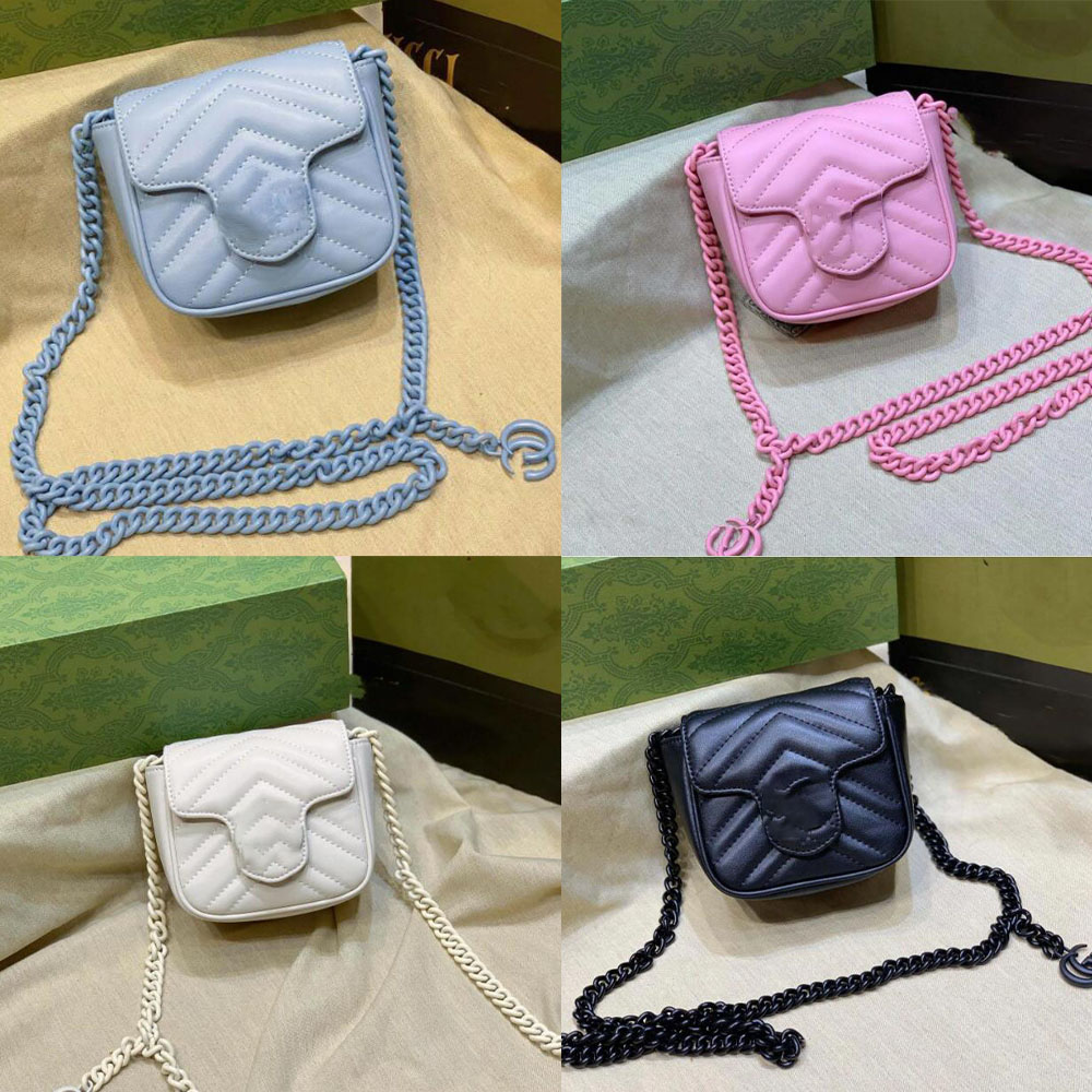 

2023 designer bag marmont WOMEN luxurys designers bags real leather Handbags chain Cosmetic messenger Shopping shoulder bag Totes lady wallet purse