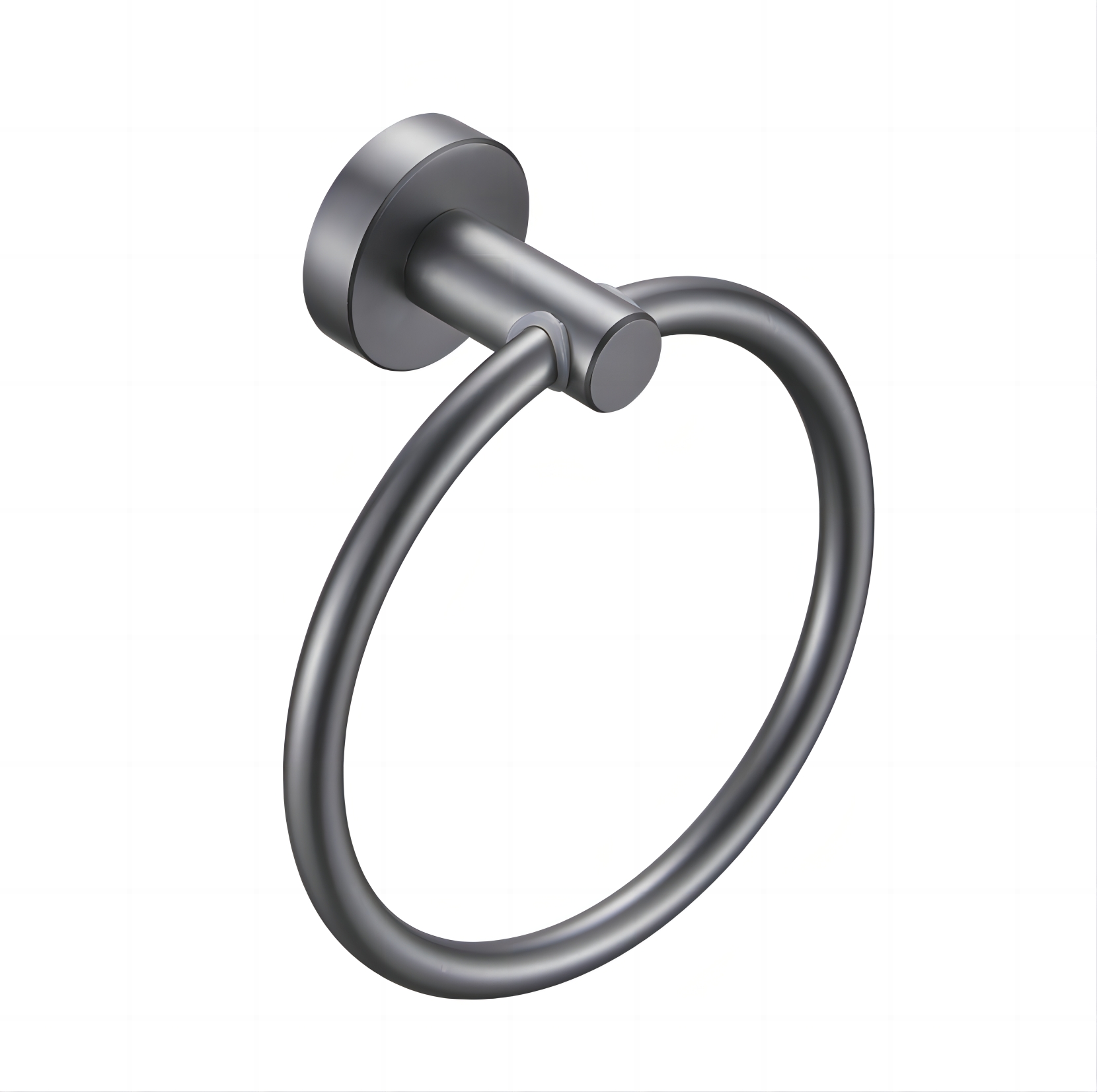 

Bathroom Hardware,Towel Ring, Modern Style,starry grey