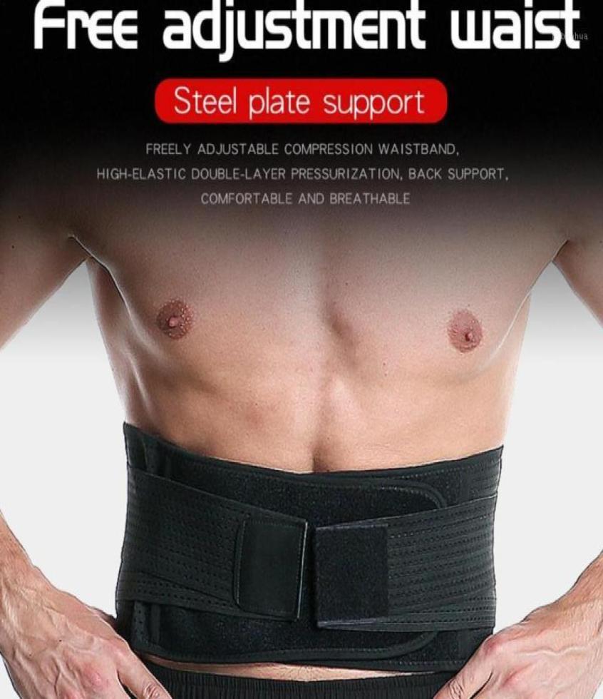 

Waist Support Back Trainer Trimmer Belt Fitness Sports Belts Gym Protector Weight Lifting Body Shaper6557082, Black