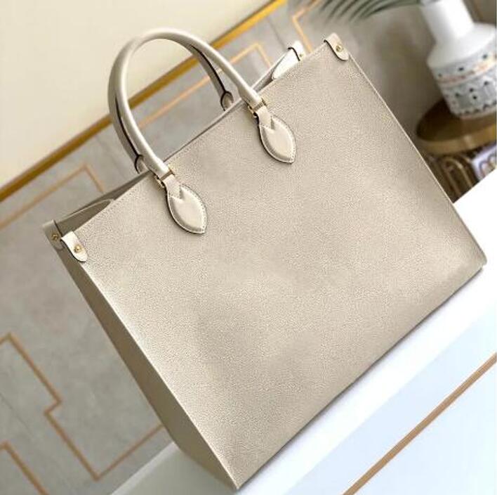 

Designer Tote Bag ONTHEGO GM Handbags Luxury Shoulder Shopping bags M44925 Top-level Replication Underarm Bag With Box WL007 001